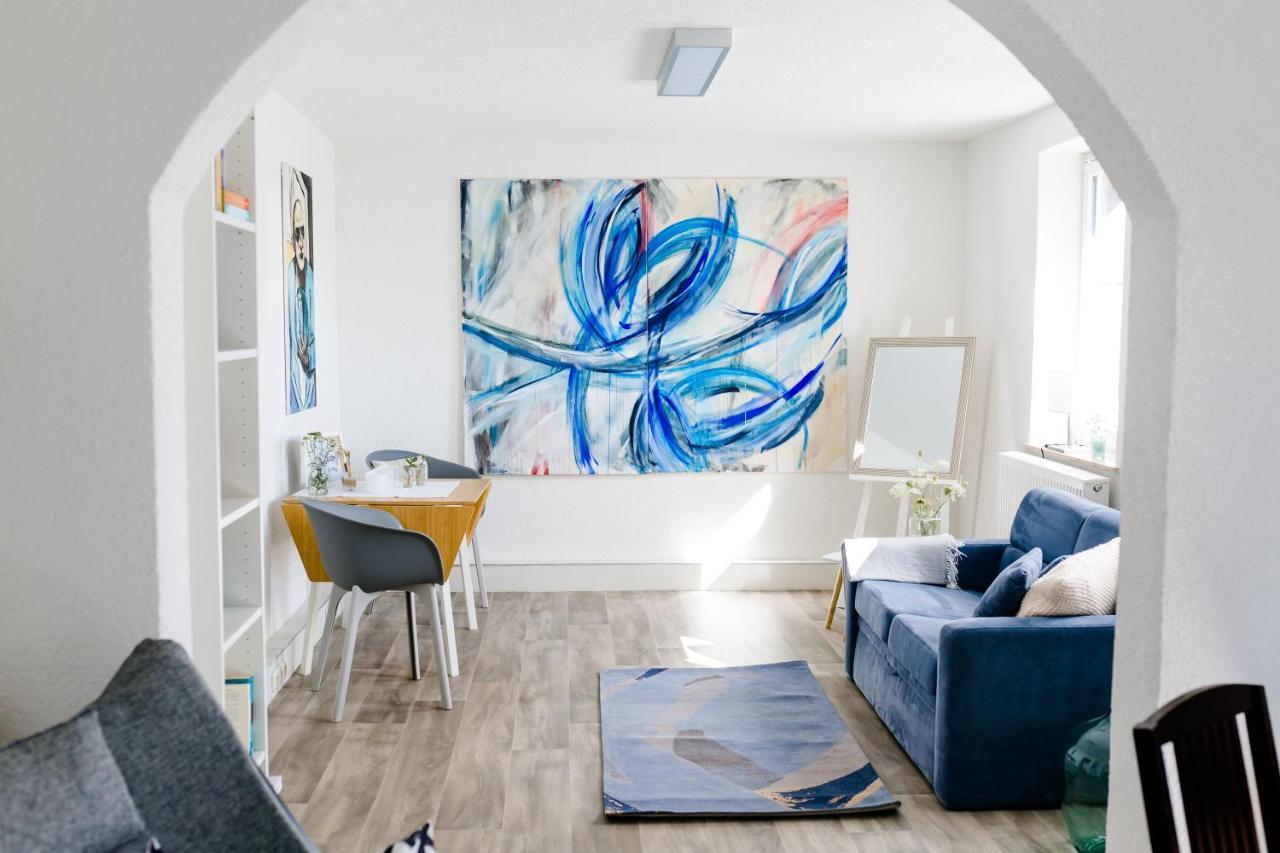 Kleines Kunsthaus. Apartment Nordhausen Bagian luar foto